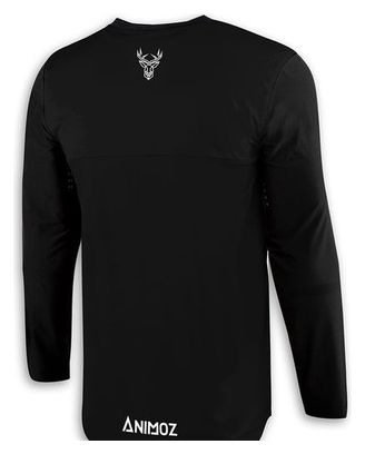 Langarmtrikot Animoz Wild Noir