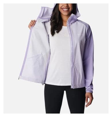Columbia Heather Canyon Purple Women's Softshell Jacket