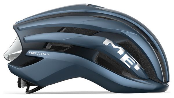 Casque Met Trenta Mips Bleu Marine / Argent Mat