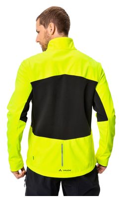 Vaude Virt Softshell II Jas Fluo Geel