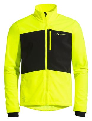 Vaude Virt Softshell II Jas Fluo Geel