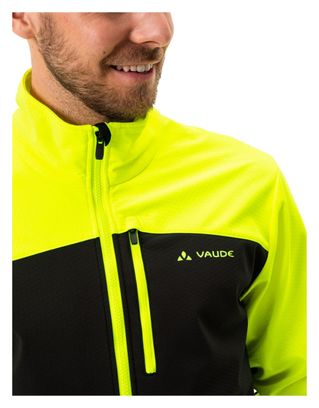 Vaude Virt Softshell II Jas Fluo Geel