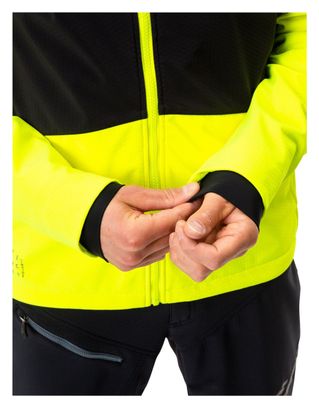 Vaude Virt Softshell II Jas Fluo Geel