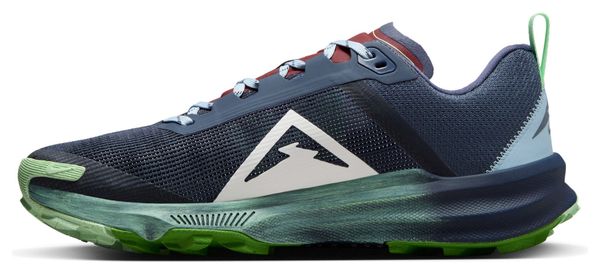 Nike React Terra Kiger 9 Blue Green Women's Trail Running Shoes