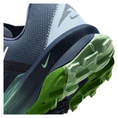 Damen Nike React Terra Kiger 9 Trail Running Schuh Blau Grün