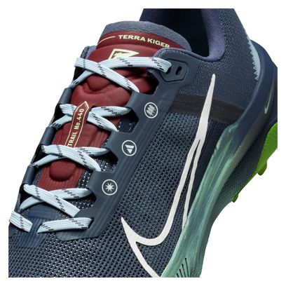 Zapatillas de trail running <strong>Nike React Terra Kiger 9 Azul Verde Mujer</strong>