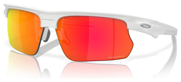 Oakley BiSphaera Polished White / Prizm Ruby Sunglasses - Ref : OO9400-0368