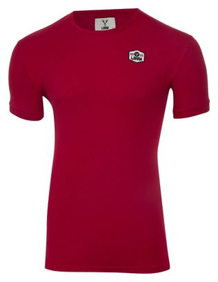 LeBram Winery Badge Kurzarm-T-Shirt / Rot