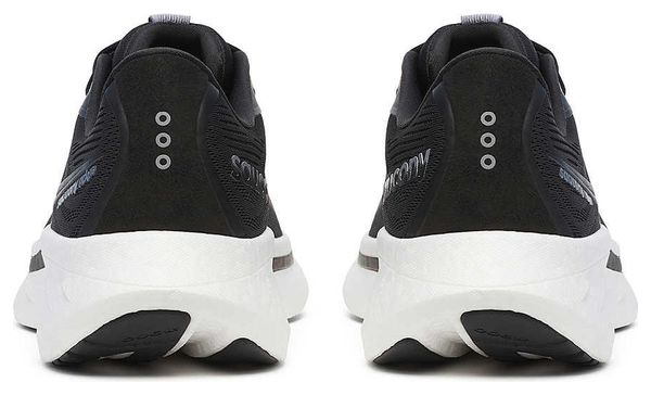 Chaussures Running Saucony Ride 18 Noir/Blanc Homme