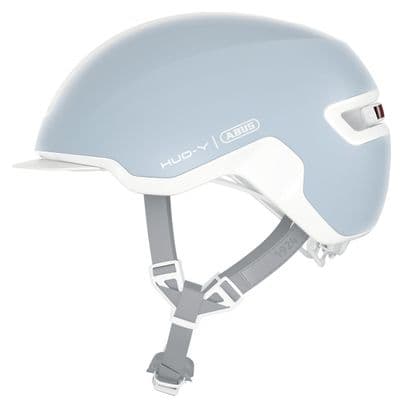 Casco urbano Abus HUD-Y Pure Aqua Azul claro/Blanco