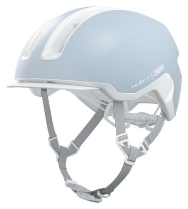 Casco urbano Abus HUD-Y Pure Aqua Azul claro/Blanco