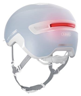 Casco urbano Abus HUD-Y Pure Aqua Azul claro/Blanco