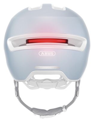 Casco urbano Abus HUD-Y Pure Aqua Azul claro/Blanco