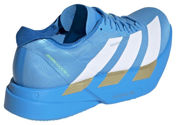Scarpe da corsa adidas Adizero Adios Pro 4 Blu/Oro Donna