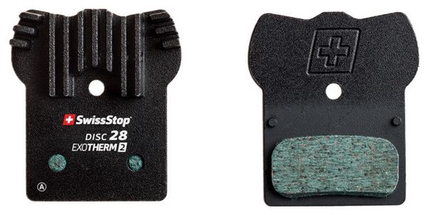 SwissStop Disc 28 EXOTherm2 Organic Brake Pads For Shimano / FSA