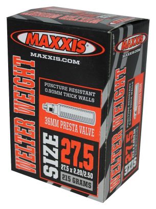 Tubo MTB Maxxis Welter Weight 27.5x1.90 - 27.5x2.35 Presta Valve