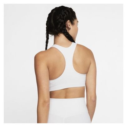 Reggiseno sportivo Nike Air Swoosh bianco donna