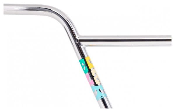 Ty Morrow Eclat BMX Handlebars Silver