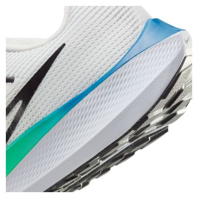 Nike Air Zoom Pegasus 40 Running Shoes White Green Blue