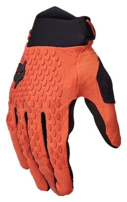 Fox Defend Orange Long Gloves