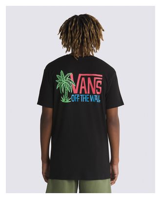Vans Palm Lines T-Shirt Zwart / Multicolor
