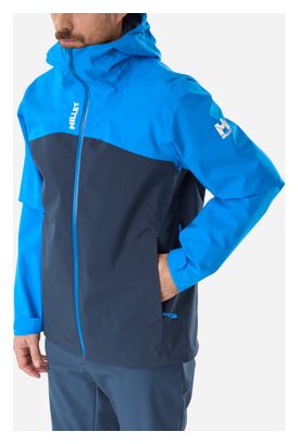 Millet Seneca Storm 3L Men's Blue Waterproof Jacket