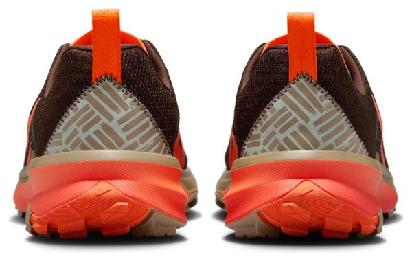 Nike Kiger 9 Trail Shoes Brown/Orange Men