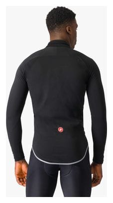 Castelli Ultra Rain Cape Waterproof Jas Zwart/Zilver