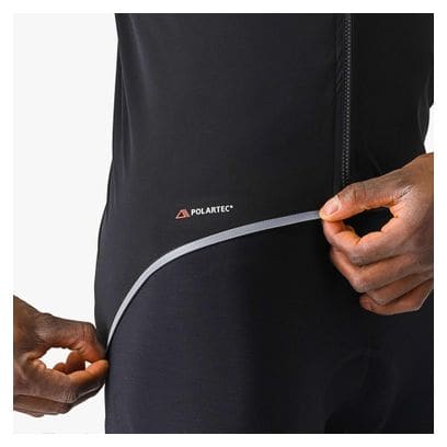 Castelli Ultra Rain Cape Waterproof Jas Zwart/Zilver