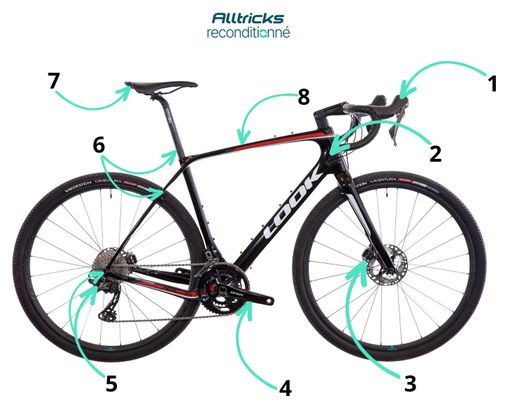 Gravelbike Cervélo Aspero Shimano GRX 11V 700 mm Rose 2023