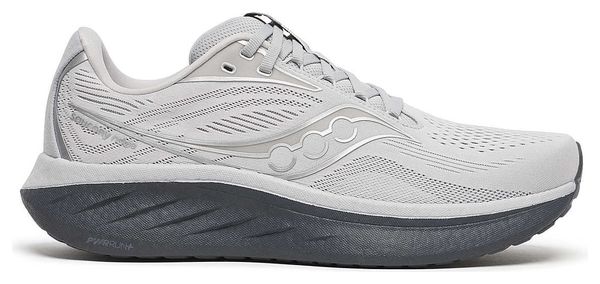 Saucony Ride 18 Grijs/Zwart Heren Hardloopschoenen