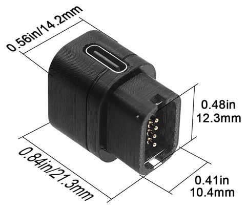 Pièce de vélo pour vélo électrique SHIMANO EW-EC300 Di2  9270 9250 8170 8150 7170 - 12 vitesses Di2 - adaptateur 4 broches vers type-c - chargeur de batterie