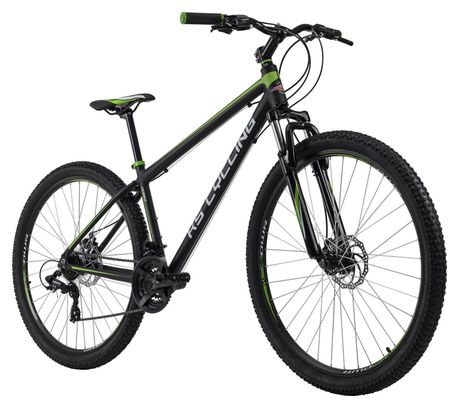 VTT semi-rigide 29'' Xceed noir-vert TC 42 cm KS Cycling