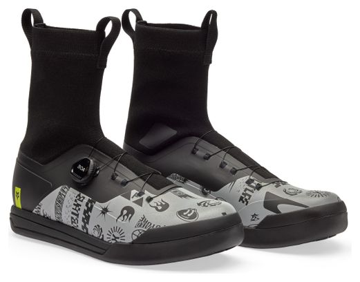 Zapatillas MTB Fox Union Boa® All Weather Lunar Special Edition Gris/Negro
