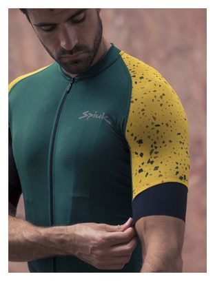 Maillot Manches Courtes Spiuk Helios Vert