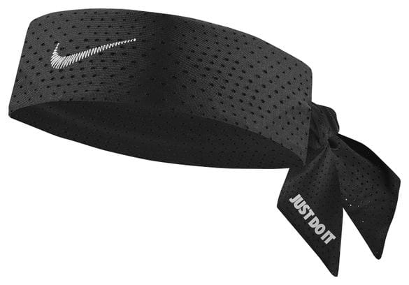 Nike Dri-Fit Head Tie Terry Stirnband Schwarz