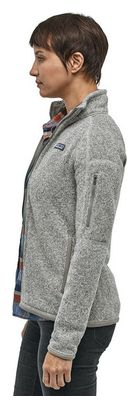 Patagonia Women's Fleece Jacket Better Sweater Blanco