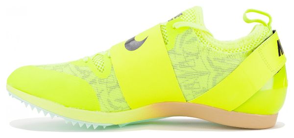 Nike Pole Vault Elite Leichtathletikschuhe Gelb Grün Unisex