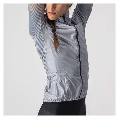 Castelli Aria Shell Women's Long Sleeve Jacket grey