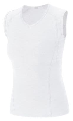Camiseta <p>de tirantes</p>sin mangas para mujer Gore Wear Blanco
