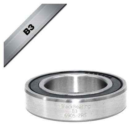 Roulement B3 - BLACKBEARING - 61905-2rs / 6905-2rs