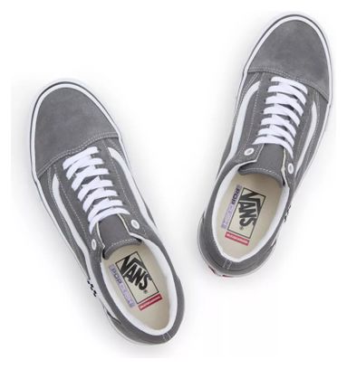 Zapatillas Vans Skate Old Skool Gris/Blanco