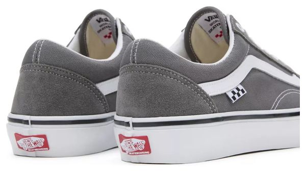 Zapatillas Vans Skate Old Skool Gris/Blanco