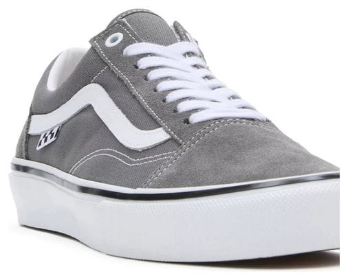 Chaussures Vans Skate Old Skool Gris/Blanc