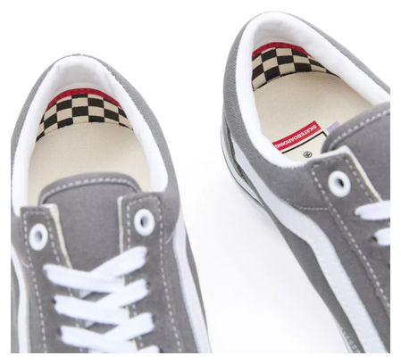 Zapatillas Vans Skate Old Skool Gris/Blanco