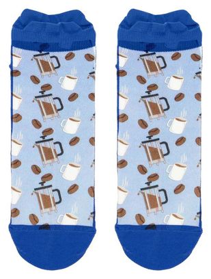 Nathan Fuel Speed Tab Vapor Coffee Socks Blue