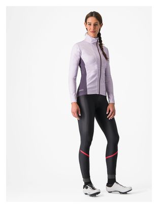 Castelli Velocissima Women's Thermal Broek Zwart/Rood