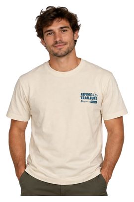 Att Shooting - Lagoped x Alltricks T-shirt 'Vallée Dove' beige, unisex