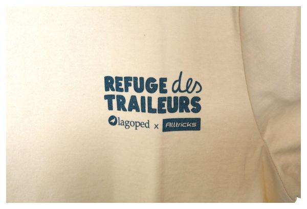 Att Shooting - Lagoped x Alltricks T-shirt 'Vallée Dove' beige, unisex