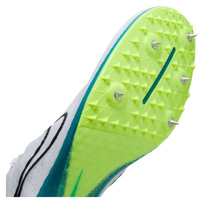 Chaussures d'Athlétisme Nike Zoom Mamba 6 Blanc/Vert Homme